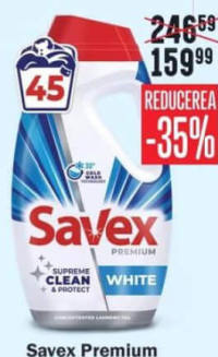 Savex Premium Lichid White, 1.8 L