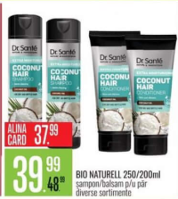 Bio Naturell 250/200ml șampon/balsam pentru păr diverse sortimente