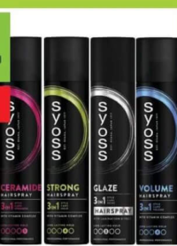 Syoss 300ml fixativ spray p/u păr diverse sortimente
