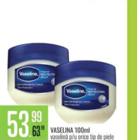 Vaseline vaselină p/u orice tip de piele 100ml