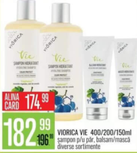 Viorica Vie 400/200/150ml șampon pentru păr, balsam/mască diverse sortimente