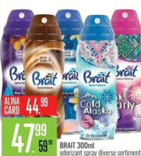 Brait Odorizant spray diverse sortimente 300ml