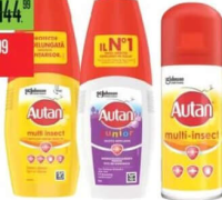 Autan 100ml loțiune/spray anti-înțepături insecte diverse sortimente