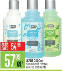 JKARE 2000ml săpun lichid rezervă diverse sortimente