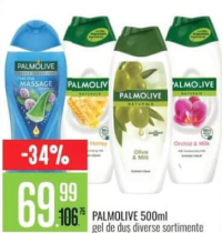 Palmolive gel de duș diverse sortimente 500ml