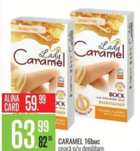 Caramel ceară p/u depilare 16buc