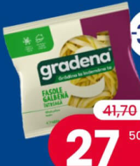 Gradena Fasole galbenă întreagă 400g