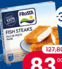 Frosta Steaks de pește congelat 250g