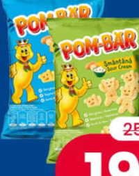 POM-BÄR Snack, sortiment variat, 50 gr