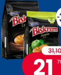 BISKREM / McVITIE'S Biscuiți, sortiment variat 160 gr