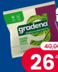 Gradena Fasole verde întreagă 400g