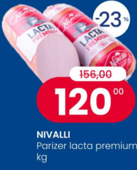 NIVALLI Parizer lacta premium kg