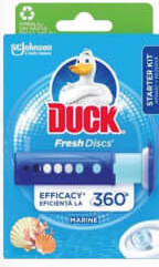 set DUCK aparat+rezervă igienizant WC 36 ml