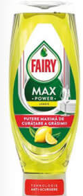 FAIRY 730 ml Max Power detergent veselă diverse sortimente