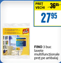 FINO 3 buc lavete multifuncționale