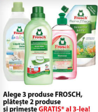 Frosch (Alege 3 produse) plătește 2 și primește GRATIS*