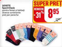 UZTEX ȘOSETE Sport/Clasic pentru femei și bărbați diverse sortimente