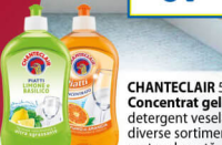 CHANTECLAIR 500 ml Concentrat gel detergent veselă diverse sortimente