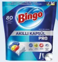 BINGO Pro 80 buc capsule pentru mașina de vase