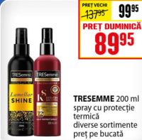 Tresemme spray cu protecție termică diverse sortimente 200 ml
