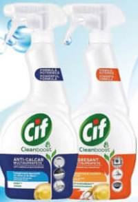 CIF Multisuprafețe spray degresant spray anticalcar 500 ml