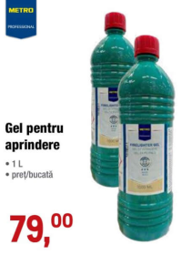 Metro Professional Gel pentru aprindere 1 L