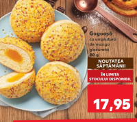 Gogoasă cu umplutură de mango glazurată 80 g