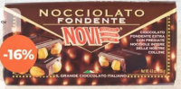 NOVI Ciocolată Nocciolato Fondente 130g