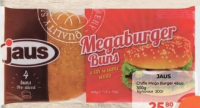 Jaus Chifle Mega Burger 4buc. 300g