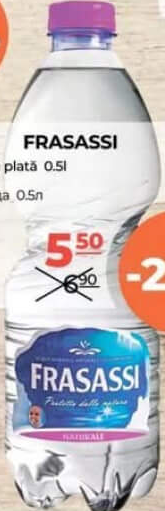Frasassi Apă plată 0.5l