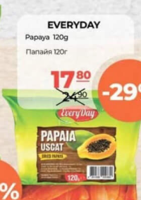 Everyday Papaia 120g