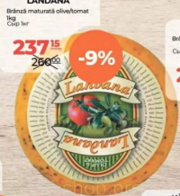 Landana Brânză maturată olive/tomat 1kg