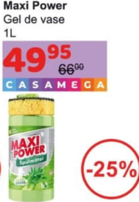 Maxi Power Gel de vase 1L
