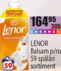 LENOR Balsam p/rufe 59 spălări sortiment variat