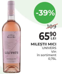 Mileștii Mici Univers Vin în sortiment 0.75L