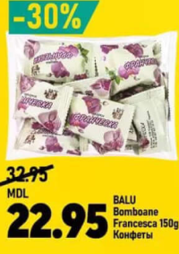 BALU Bomboane Francesca 150g