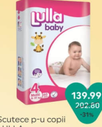 Lulla Baby Scutece p-u copii