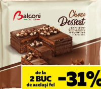 Balconi Tortă Tiramisu/Ciocolată 400g