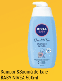 NIVEA BABY Șampon & Spumă de baie 500ml