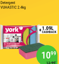 Detergent VUHASTIC 2.4kg