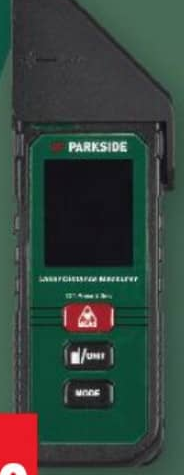 Parkside Telemetru cu laser 5 în 1 1 buc