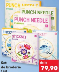 Kid Land Set de broderie 1 set