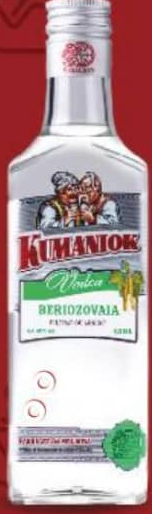 KUMANIOK Vodka Beriozovaia 40% alcool 0,245 l