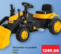 Pilsan Excavator cu pedale plastic 1 buc