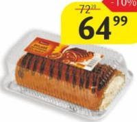 Ruladă "Franzeluța" în sortiment, 500 g.