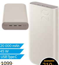 Samsung Powerbank EB-P4520 20,000 mAh 45W USB Type-C