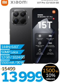 Xiaomi Smartphone 15T Pro 12/1024 GB