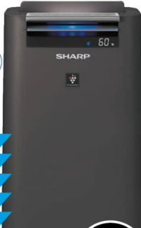 SHARP Umidificator / Purificator KCG50EUH 38 m²