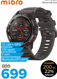 Mibro Ceas inteligent Watch GS Activ
