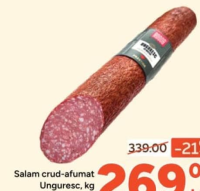 Rogob Salam crud-afumat Unguresc, kg